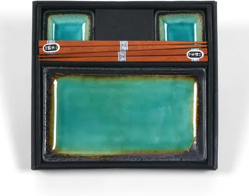 Vista 2 de Miya Kosui - Juego de sushi, verde