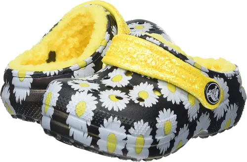 Vista 9 de Crocs Zuecos Vacay Vibes unisex con forro clásico para niños