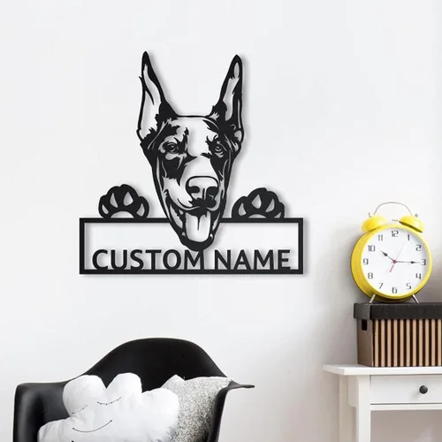 Vista 63 de Letrero de madera personalizado de perro Airedale Terrier Letrero de madera personalizado Airedale Terrier Airedale Terrier divertido Regalo