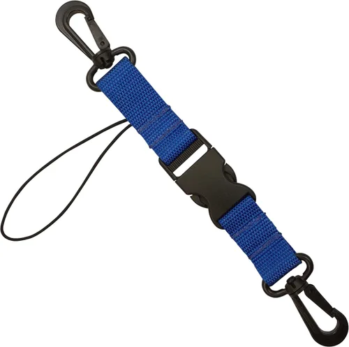 Vista 11 de Scuba Clips Lanyard with Dual Clips and Quick Release Buckle, Scuba Accessory for Diving, Dive Clip for Equipment Essentials Amarillo