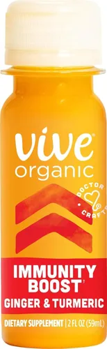 Vista 12 de Vive Organic Immunity Boost Cayena, shot de jengibre y cúrcuma (botella de 2 onzas)
