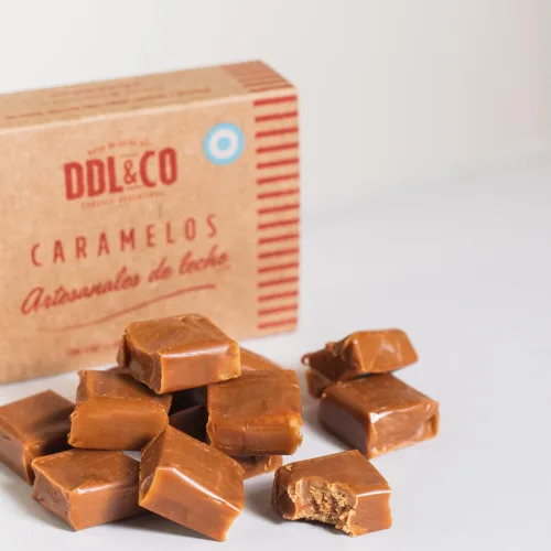 Vista 7 de Dulce de Leche & CO. Dulce de leche Argentina premium dulces masticables - Caramelo Leche Caramelo - DDL&CO 4.23 oz