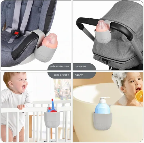 Vista 6 de Portavasos universal para asientos de coche y cochecitos de bebé