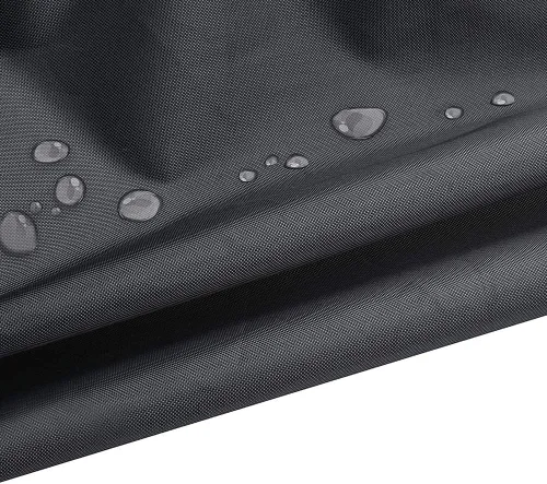 Vista 3 de ANMINY - Fundas impermeables para sillas de patio, color negro, Negro