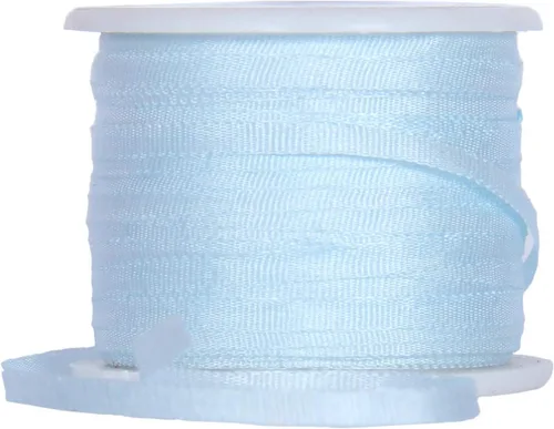 Vista 71 de Threadart Cinta de seda 100% pura - 3 tamaños - Docenas de colores - Castaño - 2 mm No. 524 Soft 100% pure silk ribbon on a single spool - perfect