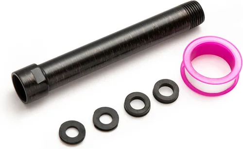 Vista 25 de OFFO Brazo de extensión de cabezal de ducha, extensión de brazo de ducha, extensor de cabezal de ducha hecho de acero inoxidable 304, extensión