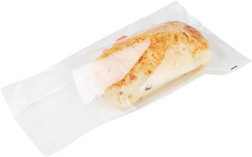 Vista 14 de Restaurantware -Bolsas de golosinas de 4 x 3 pulgadas, 100 bolsas para galletas para microondas - Diseño de labios y cinta, resistente al calor