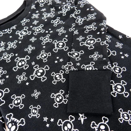 Vista 4 de HonestBaby Conjunto de pijama de 2 piezas de algodón orgánico unisex para bebé