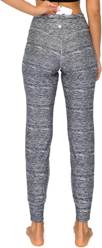 Vista 18 de Leggings Depot ActiveFlex Jogger - Pantalones de yoga para mujer con bolsillos Negro