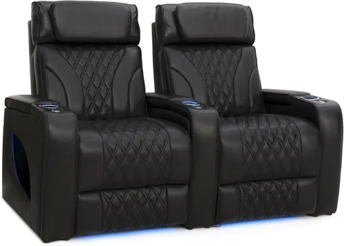 Vista 71 de Seatcraft Luminis LT - Asiento de cine en casa, reclinable, color rojo
