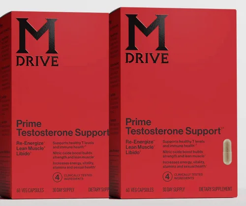 Vista 8 de Mdrive Prime - Suplemento de soporte T para hombre, energía máxima, enfoque y músculo magro, Ashwagandha KSM-66, refuerzo de óxido nítrico S7