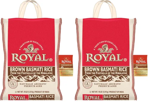 Vista 10 de Royal café Arroz Basmati, 10 Libras Perfecto para biryanis, pilafs y curries - Cocina en microondas o en la estufa