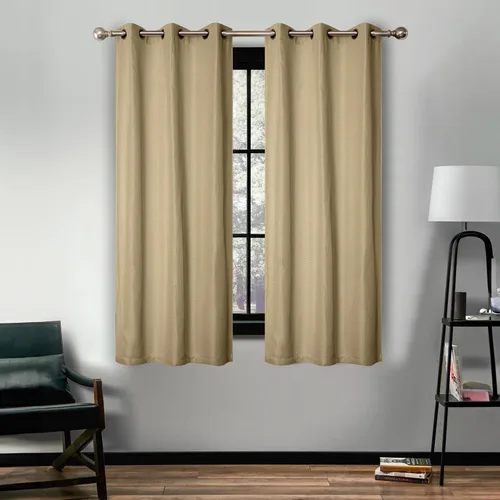 Vista 74 de Superior Linen Semi Blackout Curtains, Room Darkening, Bedroom, Drapes, Kitchen, Living Room Window Accents, Sun Blocking, Grommet Header, Classic