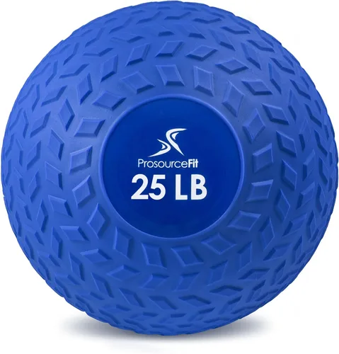 Vista 7 de ProsourceFit Slam Medicine Balls 5, 10, 15, 20, 25, 30, 50lbs Smooth and Tread Textured Grip Dead Weight Balls for Strength and Conditioning