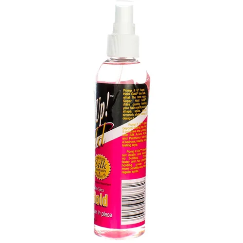 Vista 4 de Bronner Brothers Pump It Up Spritz Gold Super Hold, 8 onzas (paquete de 2)