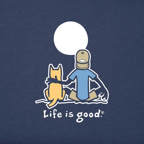 Vista 5 de Life is Good camisa crusher Unisex Adulto Vintage con gráficos de Jake & Rocket Dog