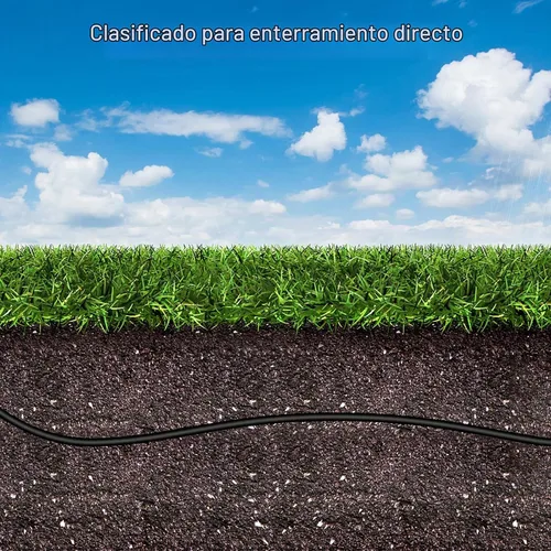 Vista 6 de Cable Ethernet Cat6 para exteriores de 20 pies, enterrado, enterramiento directo resistente, cable de conexión CCA de 24 AWG, PoE, UTP, impermeable