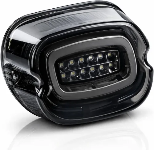 Vista 6 de Eagle Lights HALOZ - Luz trasera LED con intermitentes para motocicletas Harley Davidson