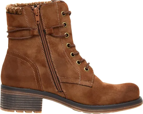 Vista 4 de CUSHIONAIRE Botas Rena con cordones y espuma viscoelástica para mujer