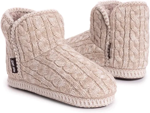 Vista 7 de MUK LUKS Pantuflas Leigh para mujer