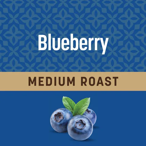 Vista 3 de Don Francisco's Blueberry - Cápsulas de café de una sola porción, tostado medio, 24 unidades Compatible con cafeteras Keurig, café 100% arábica