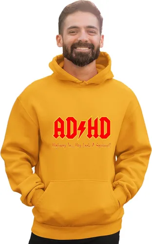 Vista 31 de Go All Out Sudadera con capucha para hombre y mujer con texto en inglés "Highway To Hey Look A Squirrel
