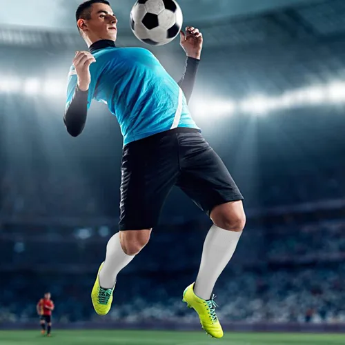 Vista 6 de Soccer Socks Football Socks Adult Youth Kids Knee High Cushioned Athletic Tube Socks for Men Women