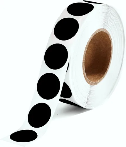 Vista 22 de 2000 Pcs Round Stickers 1/2 Inch Color Circle Red Green Dot Stickers Small Code Labels for Office Shop Yard Sale Home Classroom Marking Rojo+Verde