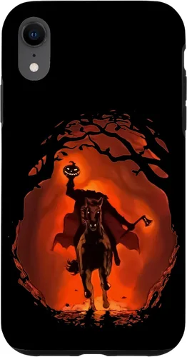 Vista 24 de iPhone 16 halloween scary pumpkin headless horseman Case