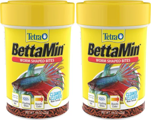 Vista 11 de TetraBetta PLUS Mini Pellets Flotantes, Alimento para Peces con Potenciador de Color Natural, 1.2 onzas