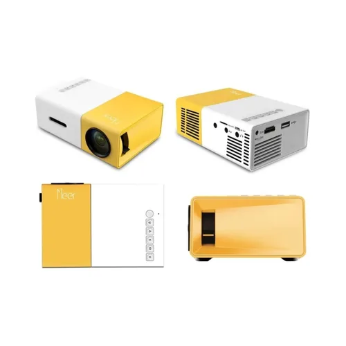 Vista 2 de Mini Proyector Y300 Led Video Beam 600 Lumens