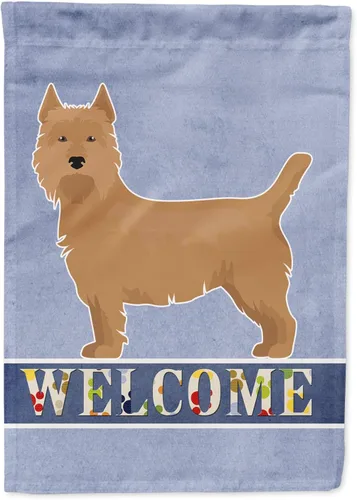 Vista 58 de Caroline's Treasures CK3645GF Bandera de bienvenida de bulldog inglés para jardín, bandera decorativa para patio exterior, obras de arte de patio