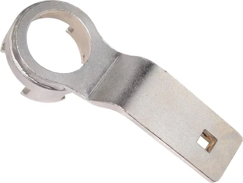 Vista 5 de Herramienta de soporte de polea de cigüeñal, polea de manivela, llave de vaso compatible con Volvo Ford 1.8 2.0 2.3 16V