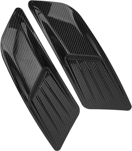 Vista 6 de Par universal de ajuste de fibra de carbono para ventilación de aire de campana para 2015-2017
