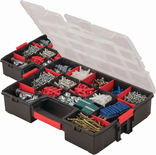 Vista 14 de CRAFTSMAN Organizador de almacenamiento de herramientas pequeño de 10 compartimentos, plástico (CMST14021)