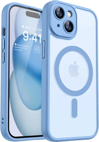 Vista 115 de CANSHN Funda magnética compatible con iPhone Air (6.5 pulgadas), mejorada [protección completa de la cámara] [compatible con Magsafe]