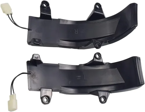 Vista 5 de Espejo dinámico LED intermitente luz intermitente secuencial lámpara de señal de giro para Toyota Land Cruiser FJ200 LC200 / Prado FJ150 2010-2020