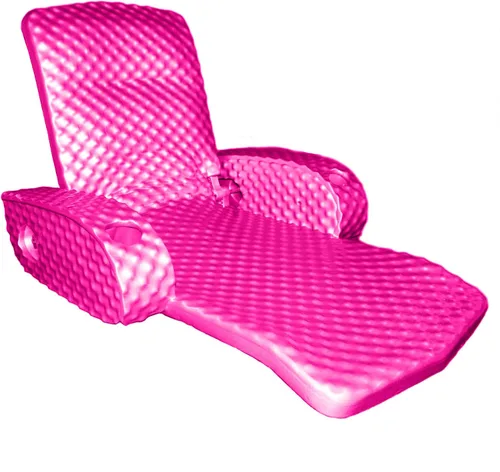 Vista 9 de TRC Recreation Super Soft Adjustable Pool Recliner Float Portable Comfortable Chair Lounger with Cup Holders for Swimming Pool Essentials