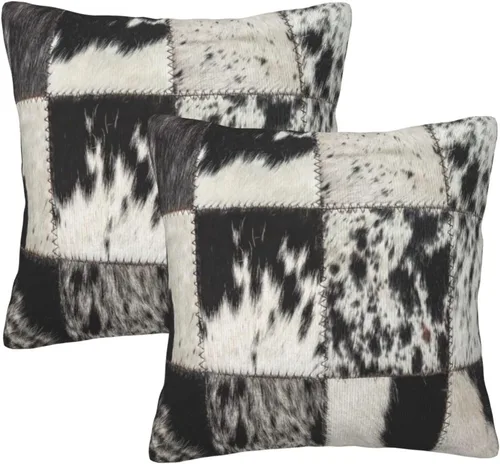 Vista 31 de Juego de 2 fundas de almohada de estilo étnico vintage, estampado geométrico azteca, étnico, tribal, para dormitorio, sala de estar, sofá