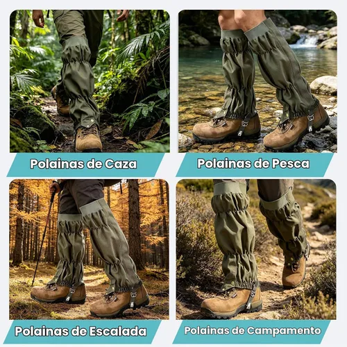 Vista 6 de Polainas de serpiente para hombres y mujeres, polainas a prueba