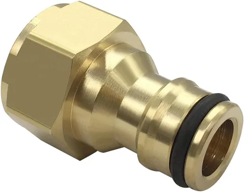 Vista 7 de Adaptador de lavadora a presión de latón 2PCS M22 hembra con conector rápido