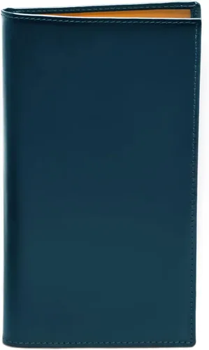 Vista 2 de Ettinger Brida Hide Collection CoatMonedero con 8Tarjeta de Crédito Slips talla única Turquesa Oscuro