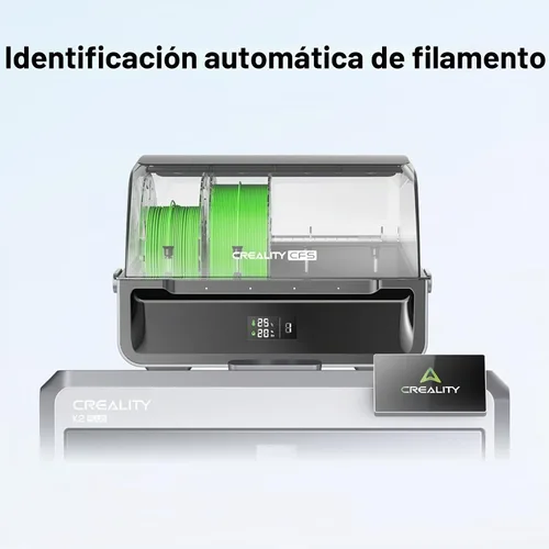 Vista 7 de Creality CFS - Sistema de filamento de impresora 3D multicolor, identificación automática de material, conmutación/relé inteligente, soporta 4