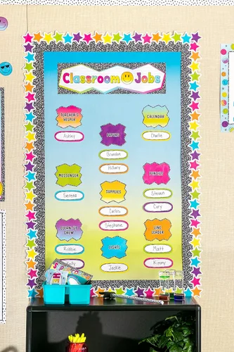 Vista 9 de Teacher Created Resources Brights 4Ever Stars - Borde troquelado (TCR3930)