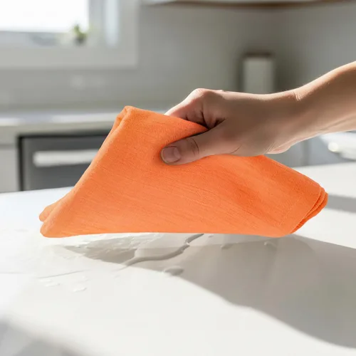 Vista 6 de Utopia Kitchen - Saco de harina naranja (12 unidades, 28 x 28 pulgadas), 100% algodón Paños de cocina para limpiar y secar - Paño de cocina
