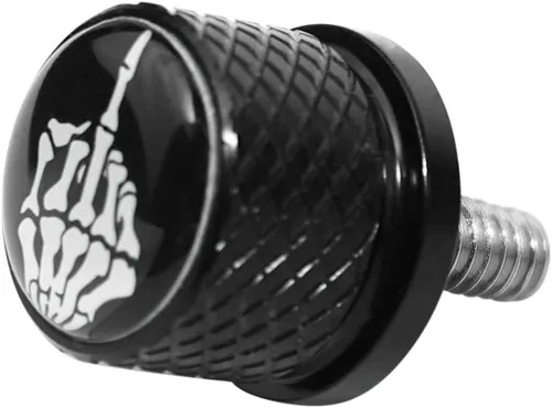 Vista 8 de GUAIMI Kit de tuercas de tornillo para asiento de guardabarros, rosca de 1/4"-20 compatible con Harley Sportster Touring Softail Dyna CVO Electra