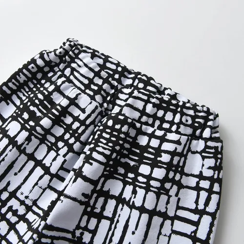 Vista 5 de Eghunooy Conjunto de ropa de manga larga con capucha y pantalones para bebés y niños pequeños