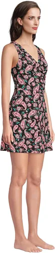 Vista 3 de Lands' End Traje de baño de una pieza con control de abdomen para mujer