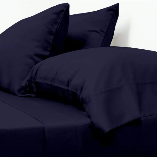 Vista 12 de Luxury 1500-TC 100% Egyptian Cotton Sheet Pure Sheets Set, 4-Piece Long-Staple Cotton Sheet Set, Soft & Silky Fits Up to 18" dp