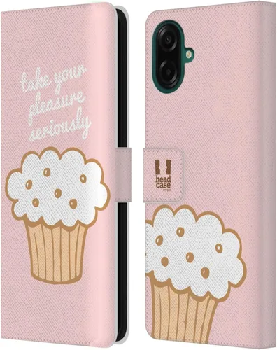 Vista 39 de Head Case Designs Assortment Cupcakes Happiness Leather Wallet Case Compatible with Samsung Galaxy A07 4G Surtido